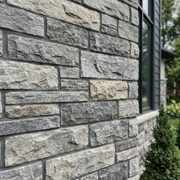 Manufactured stone veneer detail in Miami